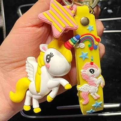 Cartoon Silicone Keychain For Key Holder