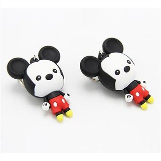 Rantai Kunci PVC Lembut Kartun Anime 3D